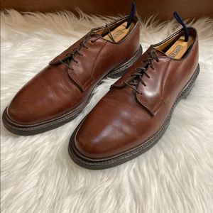 RARE Allen Edmonds Warton Chili Brown Leather